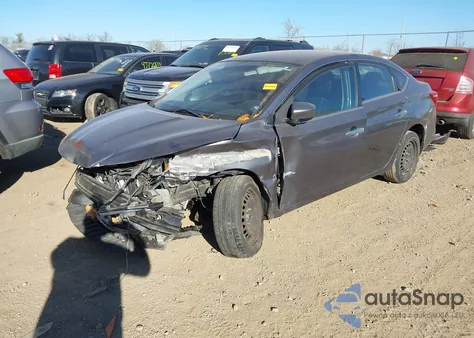 2016 Nissan Sentra S from USA, damaged, VIN 3N1AB7AP3GL681290